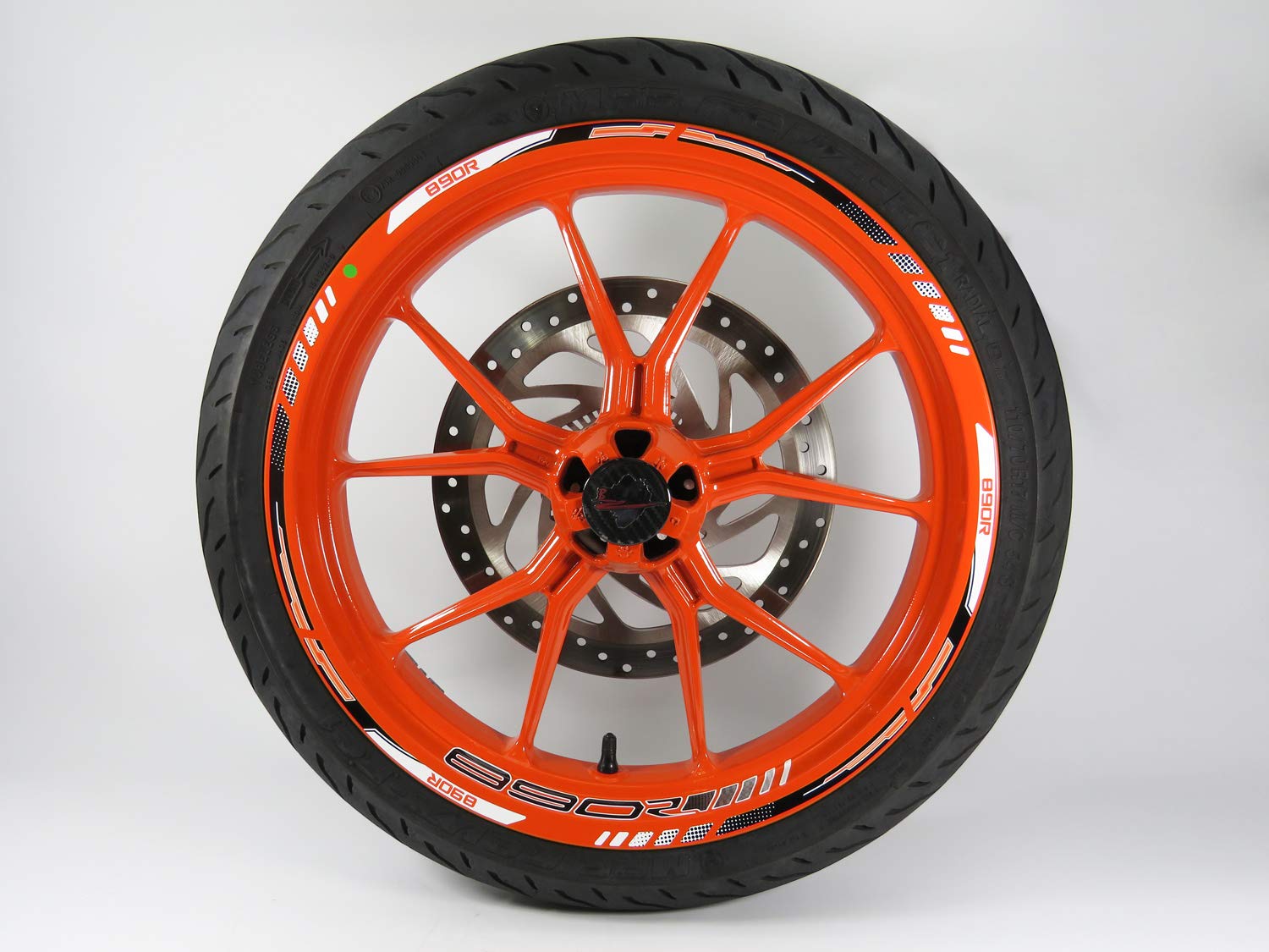 Felgenrand Aufkleber Felgenbett kompatibel mit KTM 890 Duke R 710050 Felgenrand Aufkleber Felgenbett kompatibel mit KTM 890 Duke R 710050 von BIKE-label