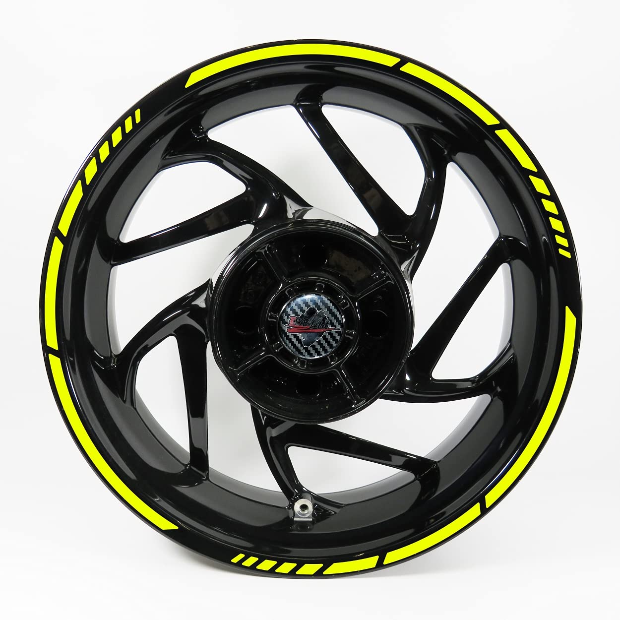 BIKE-label Felgenrandaufkleber Set Neon Gelb Breite 9mm - GP Style für 16'' 17'' 18'' Zoll Auto Motorrad 700901 BIKE-label Felgenrandaufkleber Set Neon Gelb Breite 9mm - GP Style für 16'' 17'' 18'' Zoll Auto Motorrad 700901 von BIKE-label