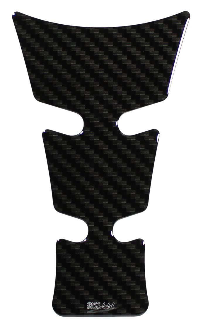 BIKE-label Tankpad 3D Carbon Schwarz Optik kompatibel für Honda X507753VA von BIKE-label