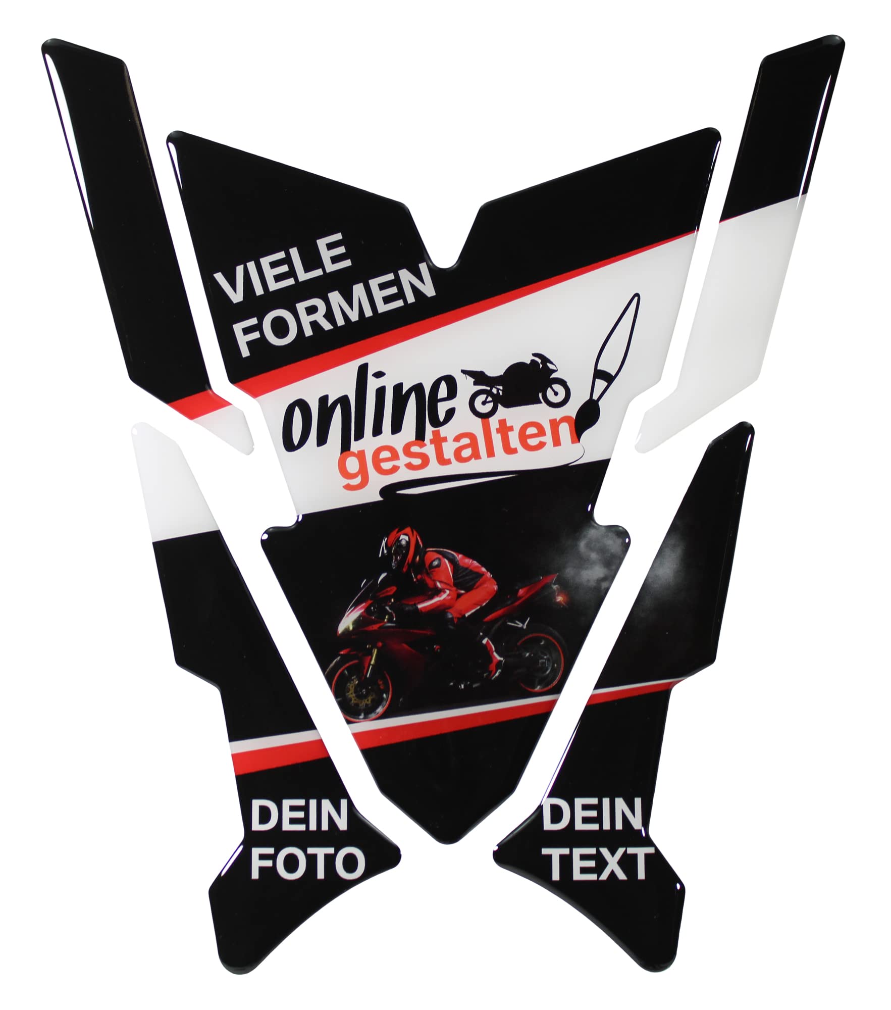 BIKE-label Tankpad kompatibel mit Yamaha MT-09 Motorrad Aufkleber selbst gestalten Foto und Text BIKE-label Tankpad kompatibel mit Yamaha MT-09 Motorrad Aufkleber selbst gestalten Foto und Text von BIKE-label