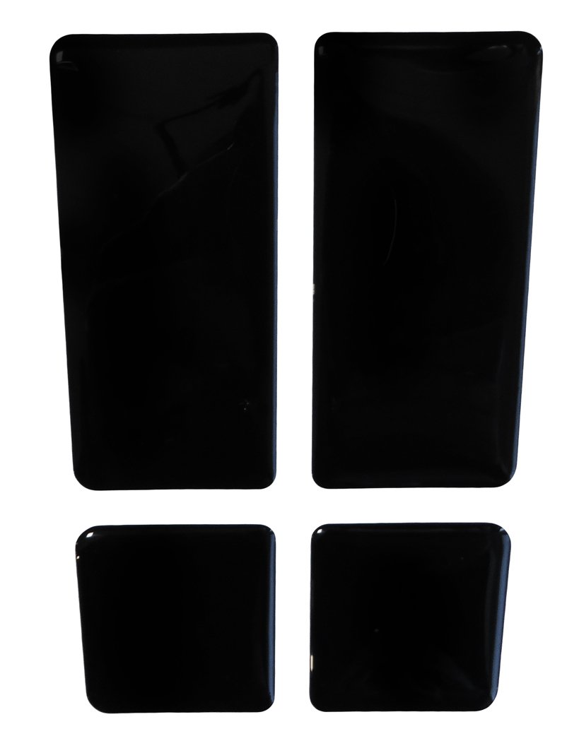 Tankpad 3D Black Schwarz kompatibel für Honda 502000VA von BIKE-label