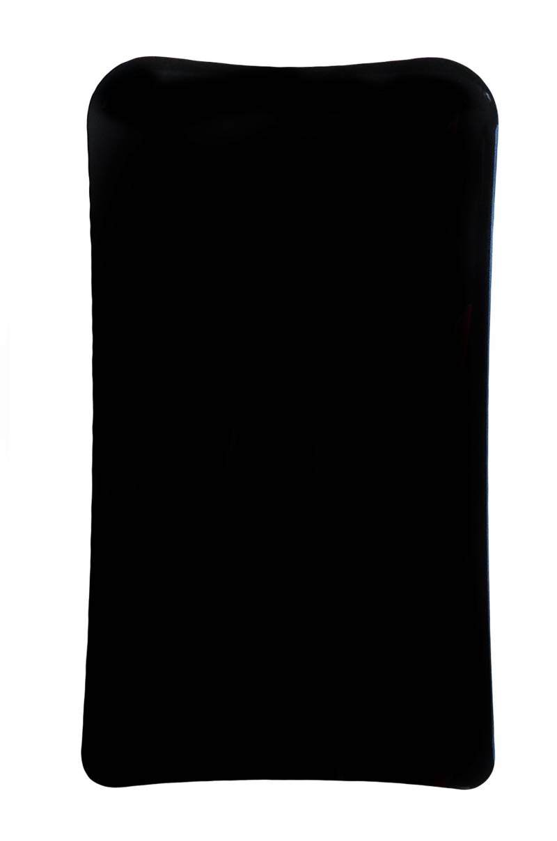 Tankpad klein Black Motorrad Aufkleber Tankschutz 502102 von BIKE-label