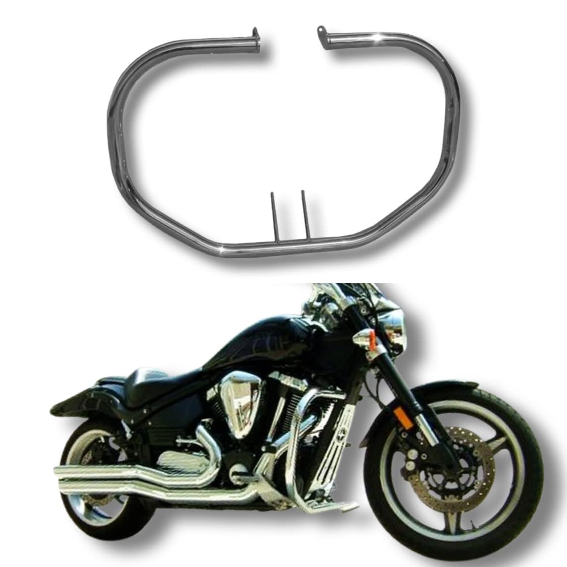 Klassischer Sturzbügel für XV 1700 Warrior | Robuster Motorschutz aus Edelstahl OH18N9 | Motorrad Schutzbügel Heavy-Duty Klassischer Sturzbügel für XV 1700 Warrior | Robuster Motorschutz aus Edelstahl OH18N9 | Motorrad Schutzbügel Heavy-Duty von BIKEMASTERSUK MOTORCYCLE PARTS & ACCESSORIES