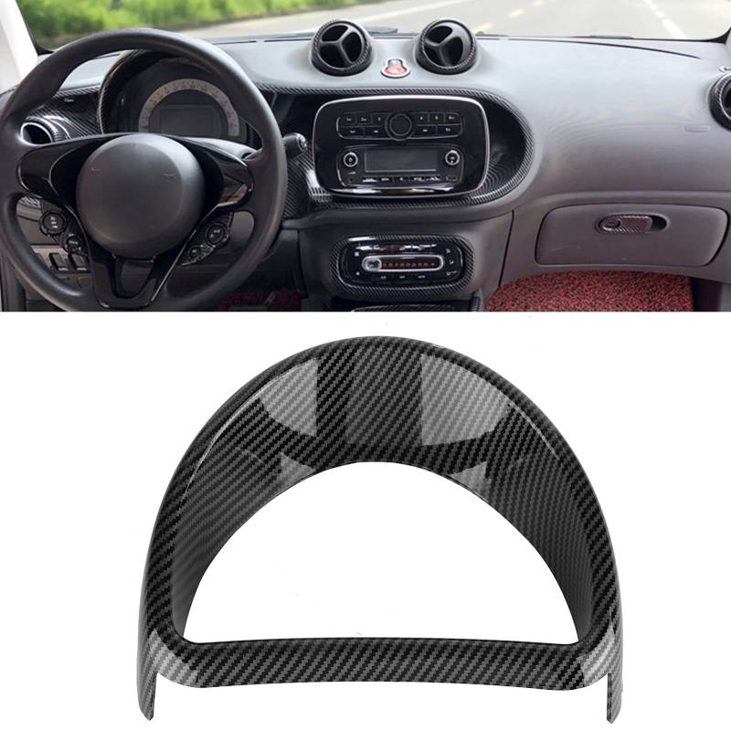 BIKING Armaturenbrett-Abdeckung, Ersatz für Armaturenbrett-Abdeckungen, kompatibel mit Smart Fortwo/Forfour 453 2015-2021 von BIKING