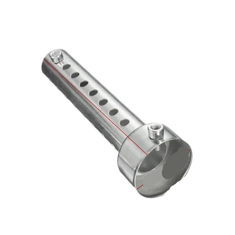 BIKKJBK Motorrad Schalldämpfer 35/42/45/48/60mm Universal Motorrad Auspuff Auto Noise Sound Eliminator Schalldämpfer Edelstahl Einsatz von BIKKJBK