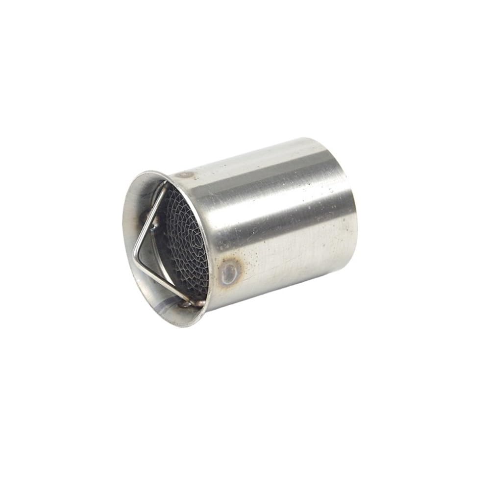 BIKKJBK Motorrad Schalldämpfer 48mm 51mm 60mm Front Mid End Katalysator Schallwand Für Motorrad Auspuff Schalldämpfer Schallwand Lärm Sound Eliminator BIKKJBK Motorrad Schalldämpfer 48mm 51mm 60mm Front Mid End Katalysator Schallwand Für Motorrad Auspuff Schalldämpfer Schallwand Lärm Sound Eliminator von BIKKJBK