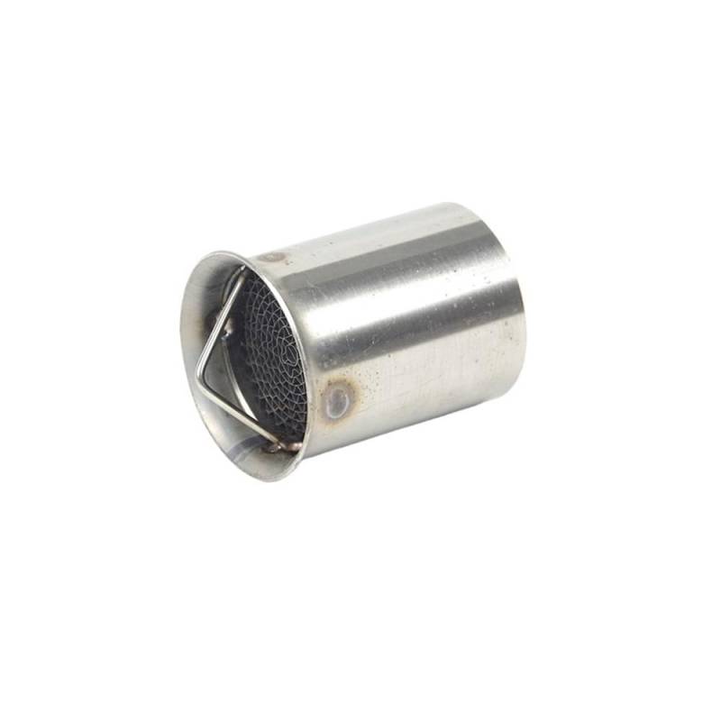 BIKKJBK Motorrad Schalldämpfer 48mm 51mm 60mm Front Mid End Katalysator Schallwand Für Motorrad Auspuff Schalldämpfer Schallwand Lärm Sound Eliminator von BIKKJBK