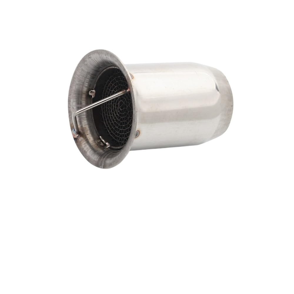 BIKKJBK Motorrad Schalldämpfer 48mm 51mm 60mm Front Mid End Katalysator Schallwand Für Motorrad Auspuff Schalldämpfer Schallwand Lärm Sound Eliminator BIKKJBK Motorrad Schalldämpfer 48mm 51mm 60mm Front Mid End Katalysator Schallwand Für Motorrad Auspuff Schalldämpfer Schallwand Lärm Sound Eliminator von BIKKJBK