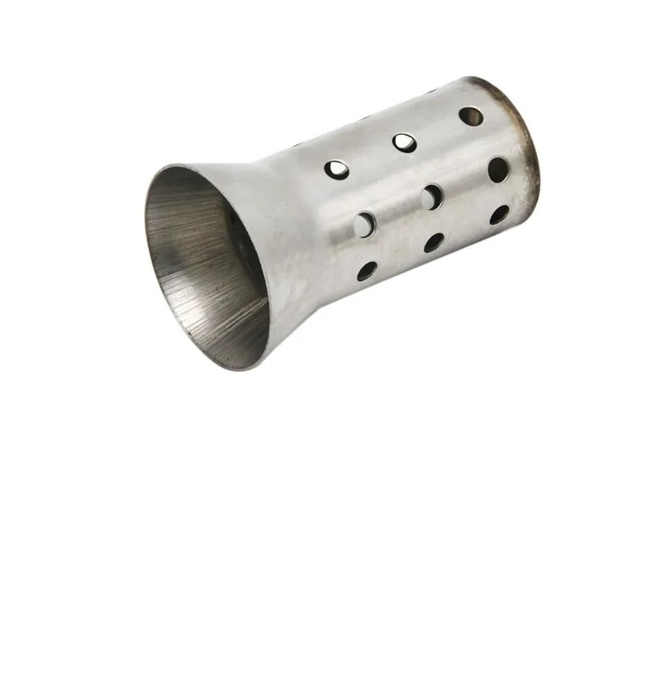 BIKKJBK Motorrad Schalldämpfer 50,8 Mm Edelstahl-Motorrad-Auspuffschalldämpfer, Abnehmbarer Schalldämpfer Für Moto Street Bike Scooter BIKKJBK Motorrad Schalldämpfer 50,8 Mm Edelstahl-Motorrad-Auspuffschalldämpfer, Abnehmbarer Schalldämpfer Für Moto Street Bike Scooter von BIKKJBK