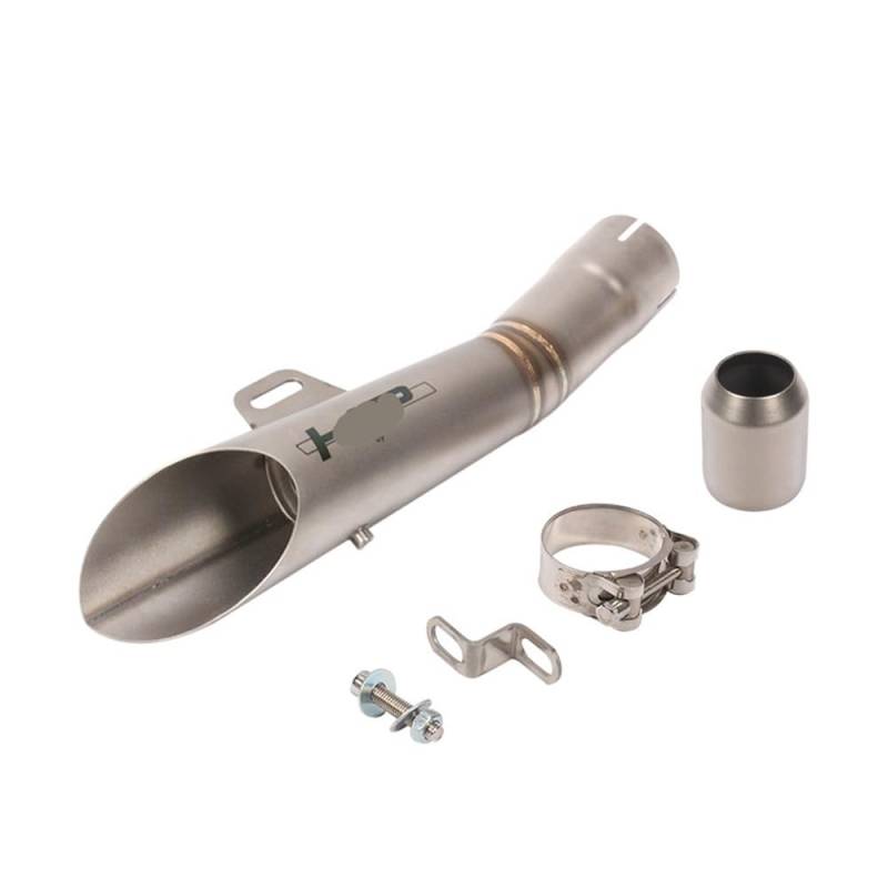 BIKKJBK Motorrad Schalldämpfer 50,8mm Universal Motorrad GP Auspuff Motocross Modifizierte Rohr Schalldämpfer Für R6 R3 MT09 ATV von BIKKJBK