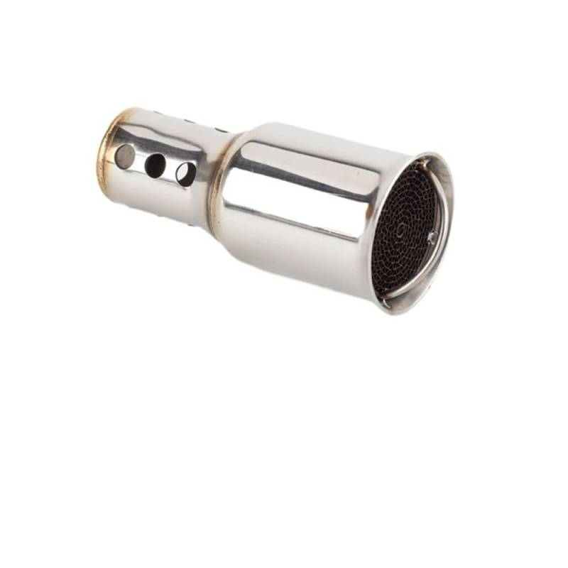BIKKJBK Motorrad Schalldämpfer 51-63mm Motorrad Auspuffrohr 51-63mm Für Auspuff Schalldämpfer Noise Sound Eliminator Modifizierte Auspuff von BIKKJBK