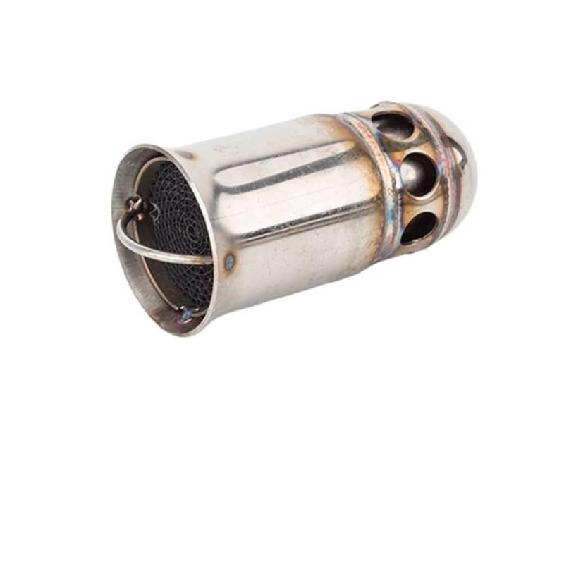 BIKKJBK Motorrad Schalldämpfer 51-63mm Motorrad Auspuffrohr 51-63mm Für Auspuff Schalldämpfer Noise Sound Eliminator Modifizierte Auspuff von BIKKJBK
