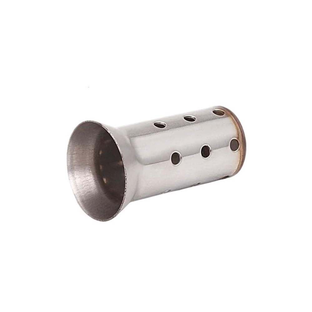 BIKKJBK Motorrad Schalldämpfer 51 MM Universal Front Mid End Für Motorrad Auspuff Schalldämpfer Lärm Sound Eliminator BIKKJBK Motorrad Schalldämpfer 51 MM Universal Front Mid End Für Motorrad Auspuff Schalldämpfer Lärm Sound Eliminator von BIKKJBK
