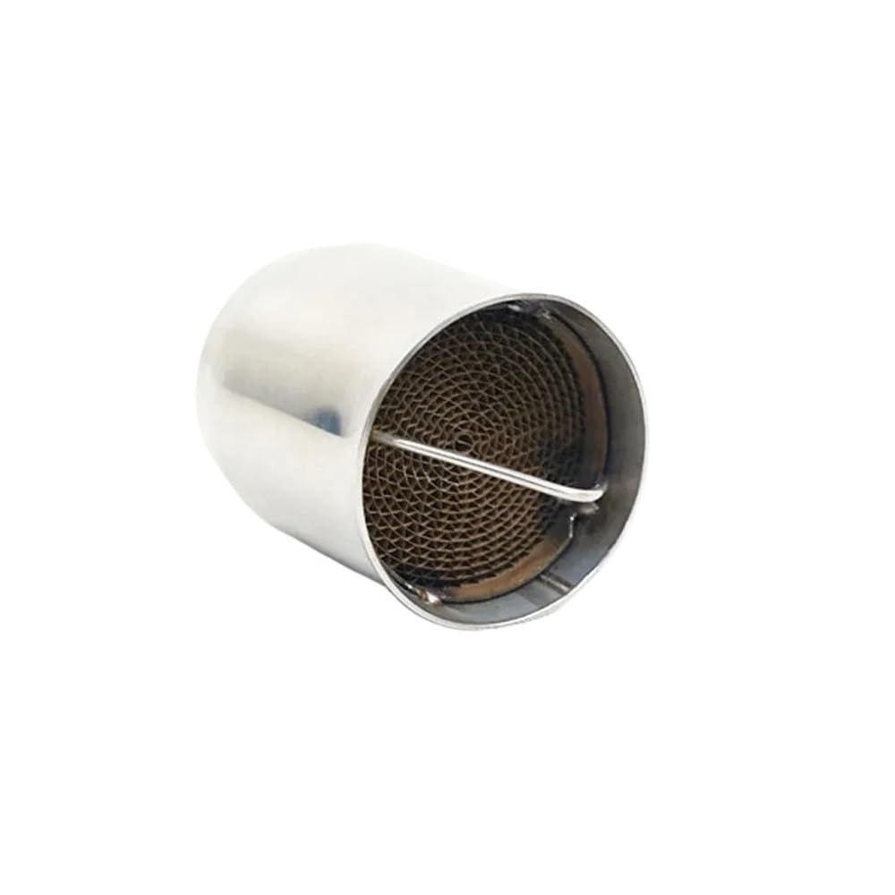 BIKKJBK Motorrad Schalldämpfer 51 Mm/60 Mm Einlass-Motorrad-Auspuffschalldämpfer, Beweglicher Schalldämpfer, Geräusch- Und Geräuscheliminator BIKKJBK Motorrad Schalldämpfer 51 Mm/60 Mm Einlass-Motorrad-Auspuffschalldämpfer, Beweglicher Schalldämpfer, Geräusch- Und Geräuscheliminator von BIKKJBK