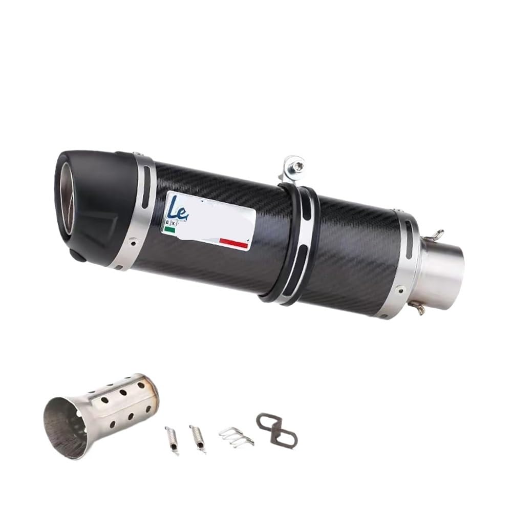 BIKKJBK Motorrad Schalldämpfer 51 Mm Motorrad-Auspuffrohr Für Z1000 Z900 GSR600 FZ6N R1 R6 R3 BIKKJBK Motorrad Schalldämpfer 51 Mm Motorrad-Auspuffrohr Für Z1000 Z900 GSR600 FZ6N R1 R6 R3 von BIKKJBK