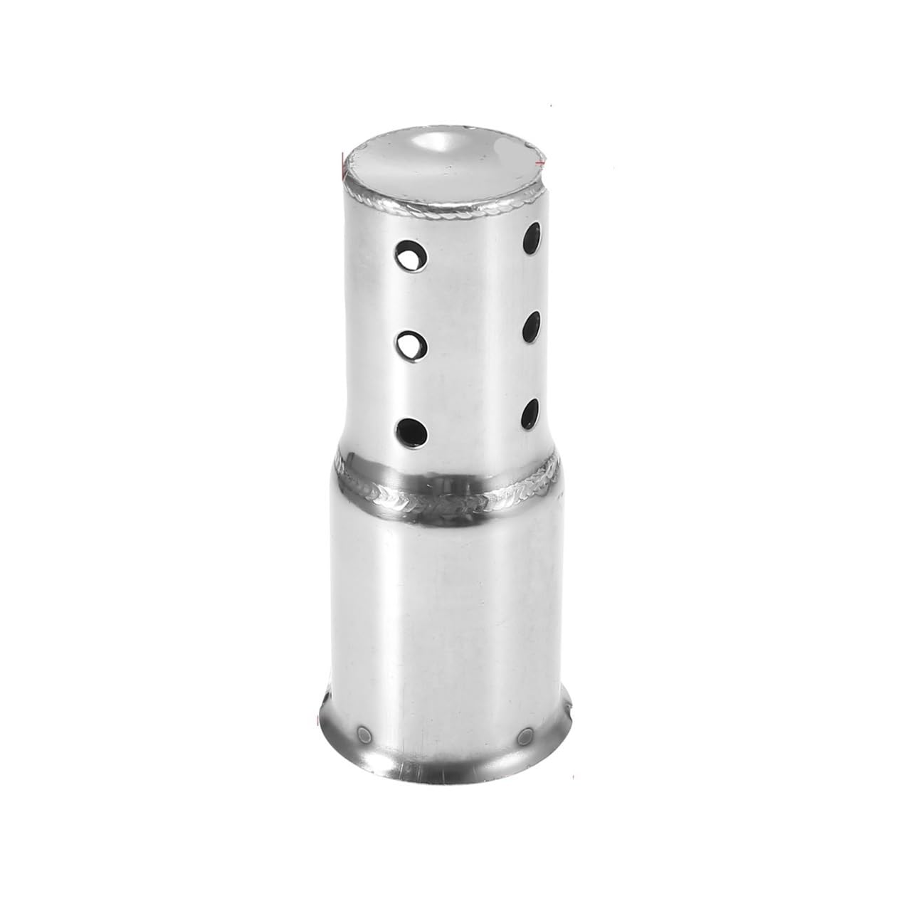 BIKKJBK Motorrad Schalldämpfer 51 Mm Universal-Motorrad-Auspuff-Schalldämpfer, Geräusch-Sound, Auspuff-Einsatz, Schalldämpferrohr, Silberton BIKKJBK Motorrad Schalldämpfer 51 Mm Universal-Motorrad-Auspuff-Schalldämpfer, Geräusch-Sound, Auspuff-Einsatz, Schalldämpferrohr, Silberton von BIKKJBK