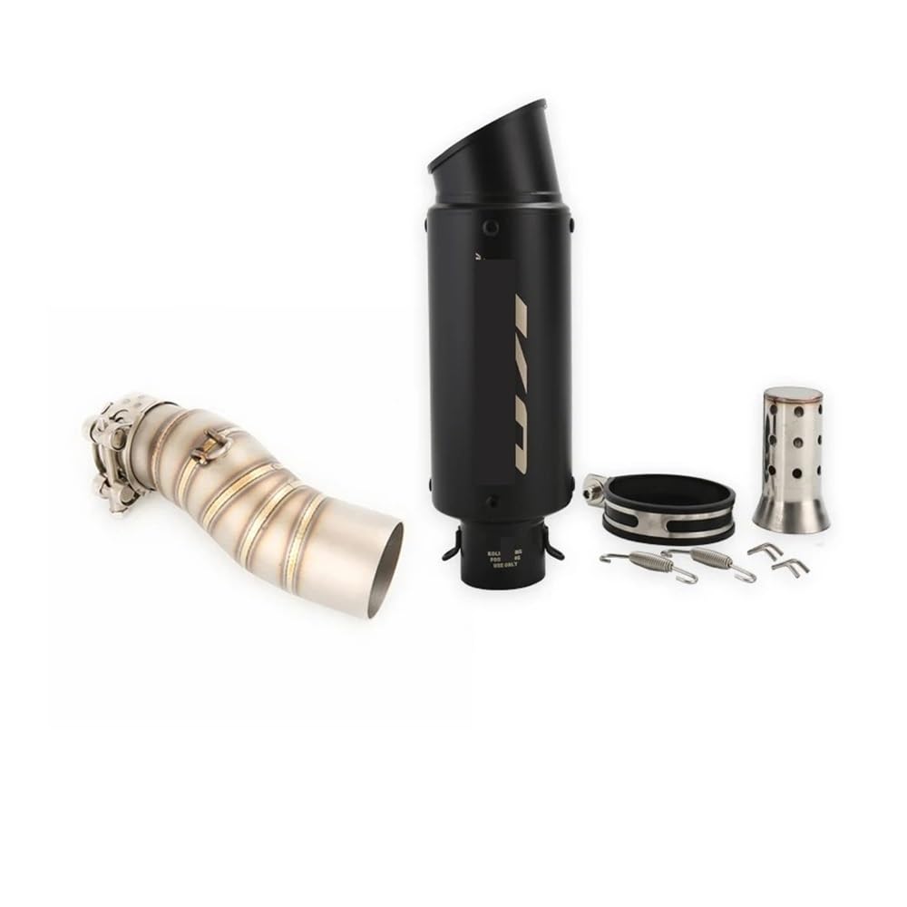BIKKJBK Motorrad Schalldämpfer 51MM Auspuffspitzen Für 450SR 450NK 450SS 2022-2024 Motorrad Mittelverbindungsrohr Schalldämpfer Schalldämpfer BIKKJBK Motorrad Schalldämpfer 51MM Auspuffspitzen Für 450SR 450NK 450SS 2022-2024 Motorrad Mittelverbindungsrohr Schalldämpfer Schalldämpfer von BIKKJBK