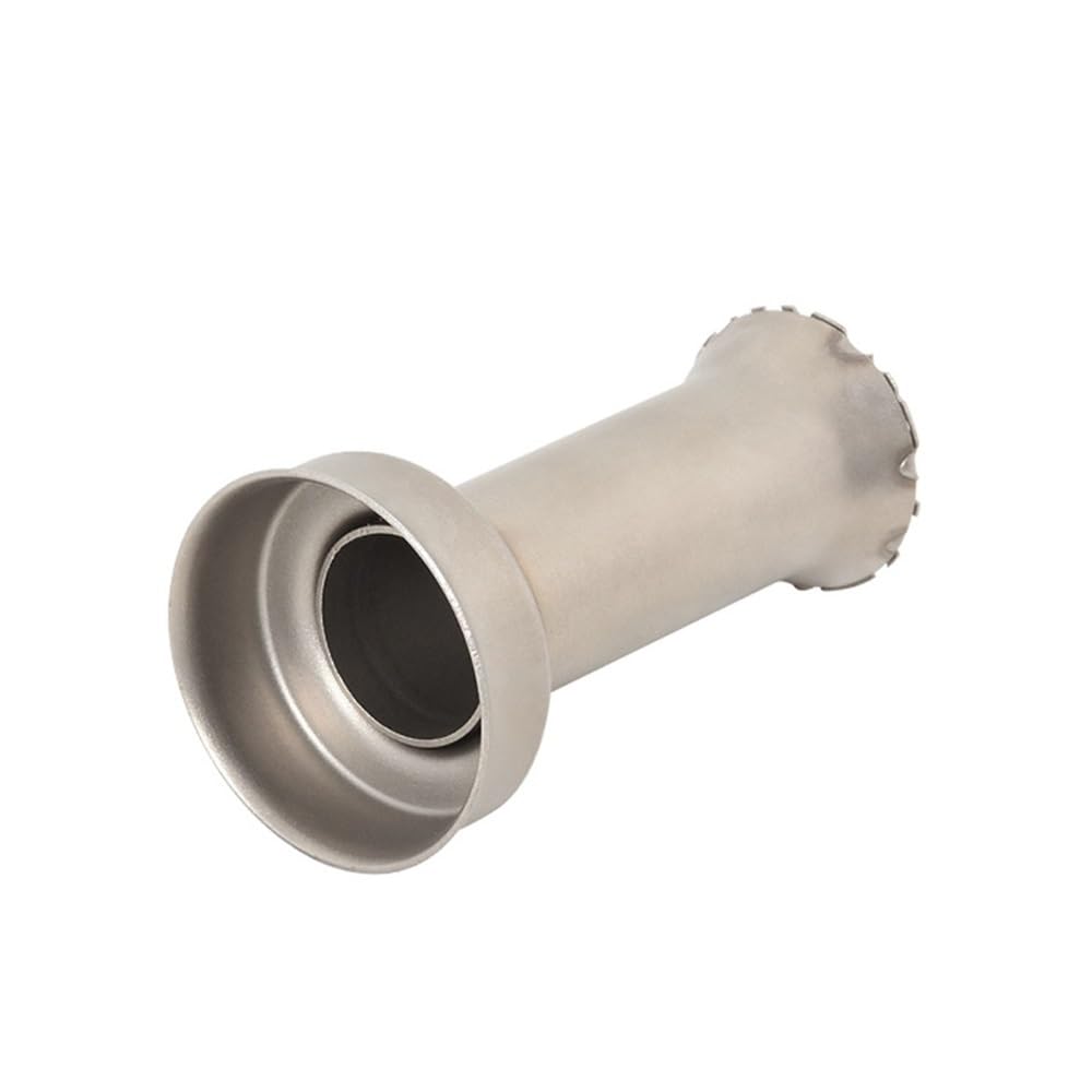 BIKKJBK Motorrad Schalldämpfer 51MM Universal Motorrad Auspuff Schalldämpfer Silent Pit Bike Moto Schalldämpfer Noise Sound Eliminator von BIKKJBK