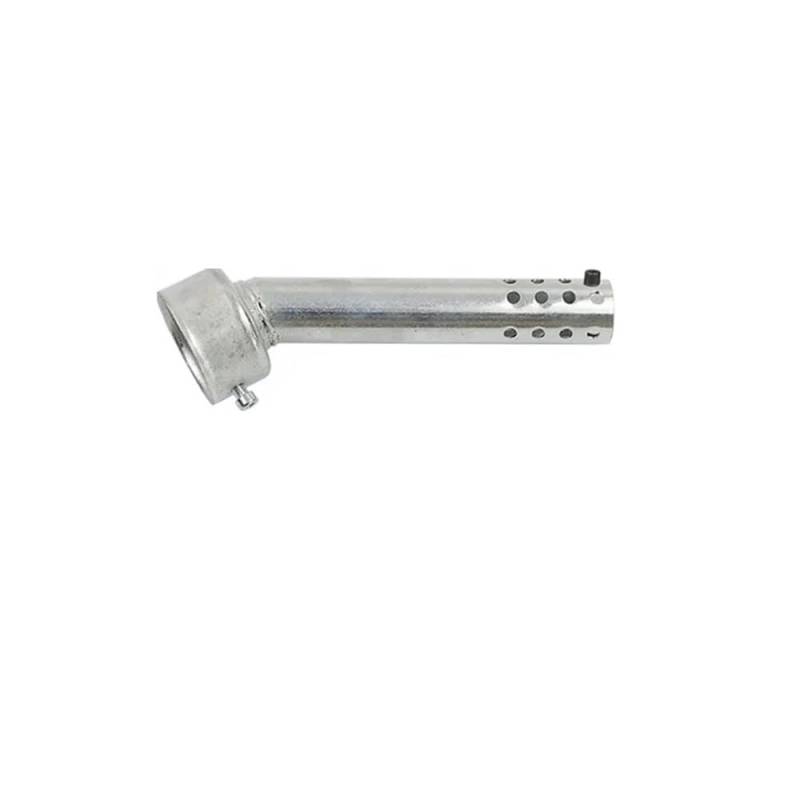 BIKKJBK Motorrad Schalldämpfer 51mm 60mm Universal Motorrad Auspuff Abnehmbarer Schalldämpfer Lärm Sound Rohr Für S1000RR Z900 GSX150 R6 MT07 R3 von BIKKJBK