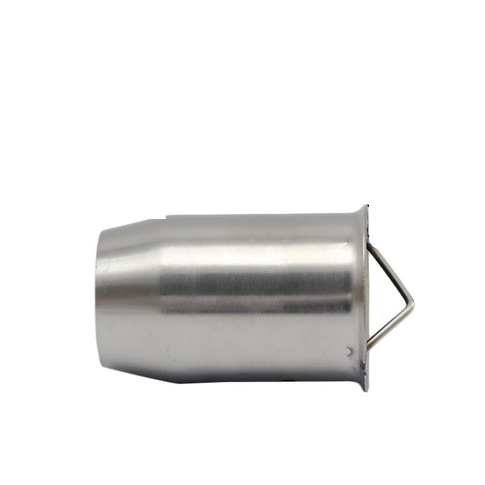 BIKKJBK Motorrad Schalldämpfer 51mm Motorrad Auspuff Schalldämpfer Rohr Einstellbare Schalldämpfer Lärm Sound Eliminator Für Z750 ER6N NMAX BIKKJBK Motorrad Schalldämpfer 51mm Motorrad Auspuff Schalldämpfer Rohr Einstellbare Schalldämpfer Lärm Sound Eliminator Für Z750 ER6N NMAX von BIKKJBK