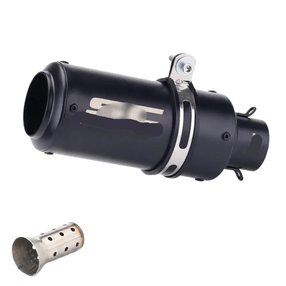 BIKKJBK Motorrad Schalldämpfer 51mm Universal Motorrad Auspuffrohre Schalldämpfer Stahl Mit Für Z800 Z900 R3 R25 CBR600 S1000RR MT07 MT09 BIKKJBK Motorrad Schalldämpfer 51mm Universal Motorrad Auspuffrohre Schalldämpfer Stahl Mit Für Z800 Z900 R3 R25 CBR600 S1000RR MT07 MT09 von BIKKJBK