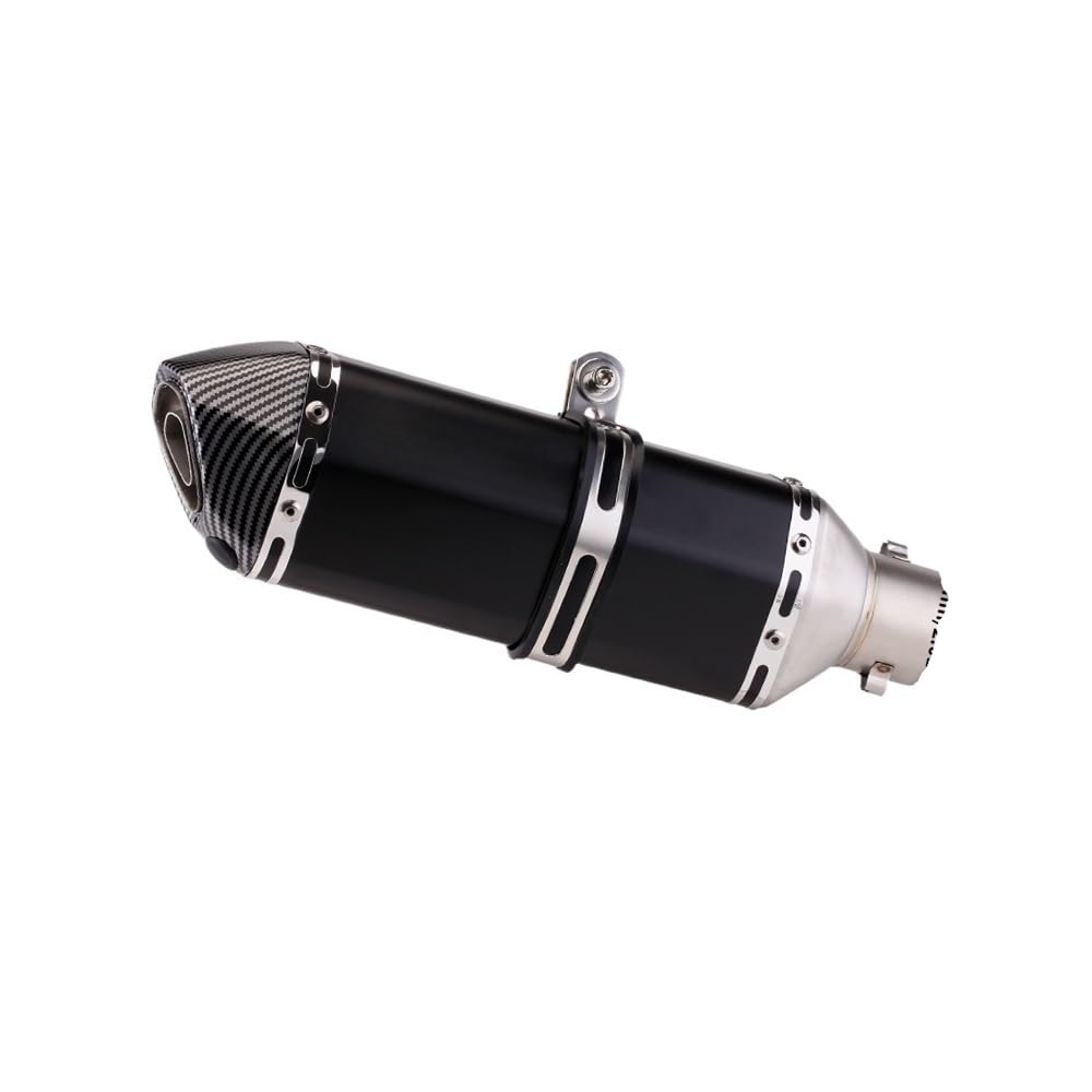 BIKKJBK Motorrad Schalldämpfer 51mm Universal Zubehör Motorrad Auspuffrohr Modifizierte Schalldämpfer Rohr Für XJ6 MT07 09 03 BIKKJBK Motorrad Schalldämpfer 51mm Universal Zubehör Motorrad Auspuffrohr Modifizierte Schalldämpfer Rohr Für XJ6 MT07 09 03 von BIKKJBK
