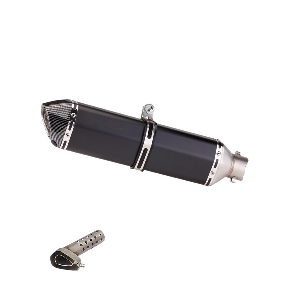 BIKKJBK Motorrad Schalldämpfer 51mm Universal Zubehör Motorrad Auspuffrohr Modifizierte Schalldämpfer Rohr Für XJ6 MT07 09 03 BIKKJBK Motorrad Schalldämpfer 51mm Universal Zubehör Motorrad Auspuffrohr Modifizierte Schalldämpfer Rohr Für XJ6 MT07 09 03 von BIKKJBK