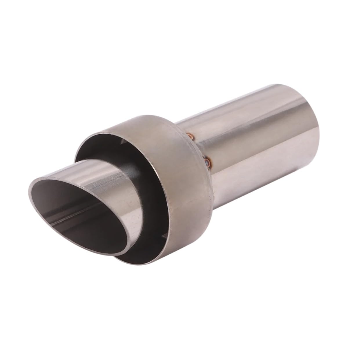 BIKKJBK Motorrad Schalldämpfer 54,5 Mm Universal-Auspuffrohr, Abnehmbarer Schalldämpfer, Reduziert Geräusche, Modifiziert Für Motorräder BIKKJBK Motorrad Schalldämpfer 54,5 Mm Universal-Auspuffrohr, Abnehmbarer Schalldämpfer, Reduziert Geräusche, Modifiziert Für Motorräder von BIKKJBK