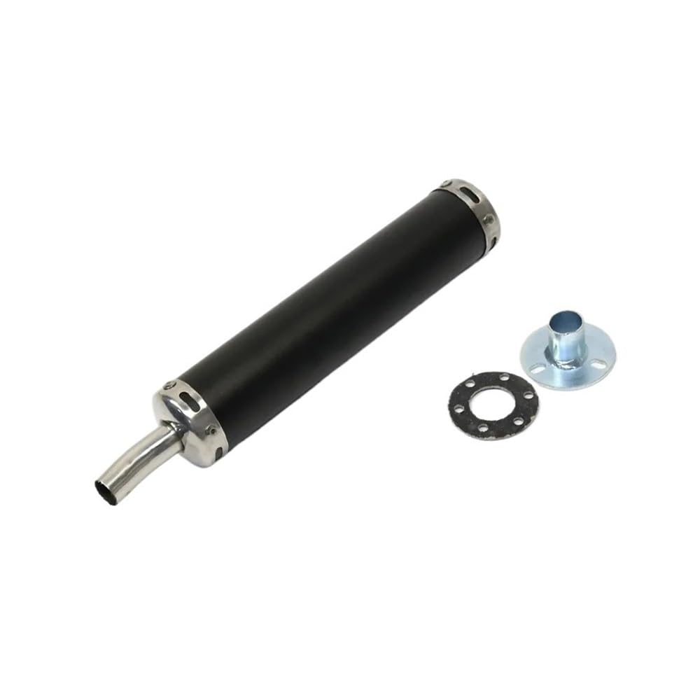 BIKKJBK Motorrad Schalldämpfer 60x280mm Universal Zweitakt-Scooter Dirt Motorrad Auspuff Schalldämpfer Stille Schalldämpfer 2-Takt Auspuffrohr Schalldämpfer BIKKJBK Motorrad Schalldämpfer 60x280mm Universal Zweitakt-Scooter Dirt Motorrad Auspuff Schalldämpfer Stille Schalldämpfer 2-Takt Auspuffrohr Schalldämpfer von BIKKJBK