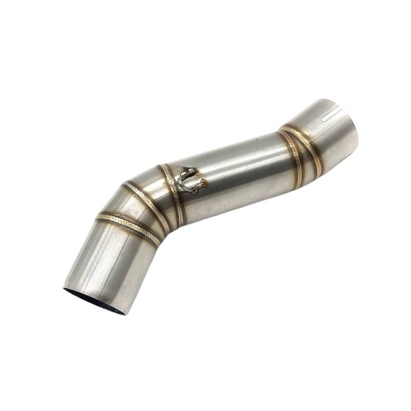 BIKKJBK Motorrad Schalldämpfer C600 Slip-On-Motorradauspuff Mid Link Pipe Connect Schalldämpfer Für C650GT C650 Für Sport 2016–2021 2022 von BIKKJBK