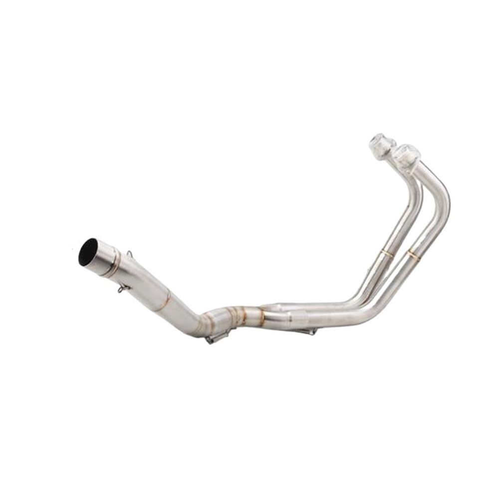 BIKKJBK Motorrad Schalldämpfer CBR250R Motorrad-Vollauspuff Ohne Schalldämpfer, Modifizierter Slip-On-Auspuff Mit Vorderem Rohr Für CBR250RR 2017–2022 BIKKJBK Motorrad Schalldämpfer CBR250R Motorrad-Vollauspuff Ohne Schalldämpfer, Modifizierter Slip-On-Auspuff Mit Vorderem Rohr Für CBR250RR 2017–2022 von BIKKJBK
