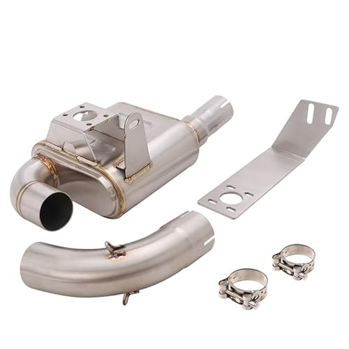 BIKKJBK Motorrad Schalldämpfer Für 302S BN302S BJ302 Motorradauspuff Geändert Mid Link Rohr Gegendruck Verbinden 50,5mm Schalldämpfer BIKKJBK Motorrad Schalldämpfer Für 302S BN302S BJ302 Motorradauspuff Geändert Mid Link Rohr Gegendruck Verbinden 50,5mm Schalldämpfer von BIKKJBK