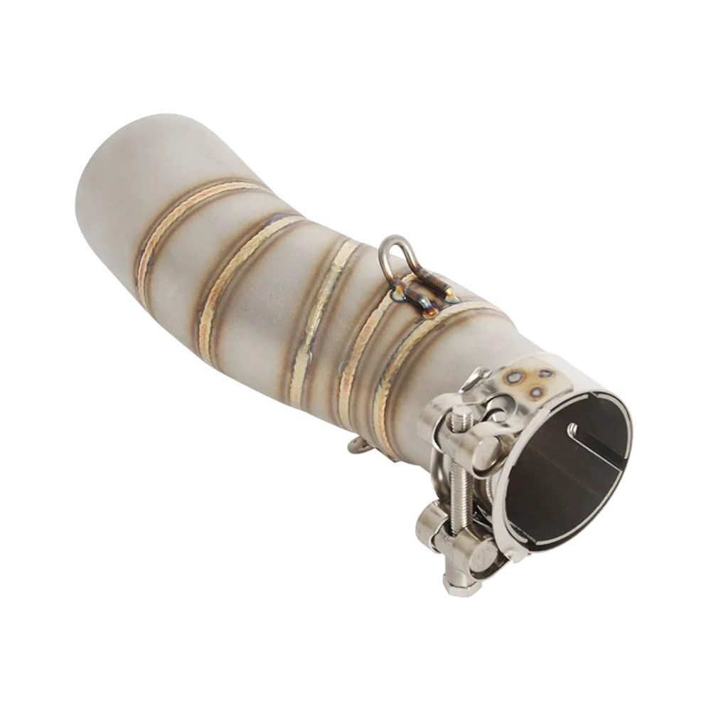 BIKKJBK Motorrad Schalldämpfer Für 450MT 450 MT 2024 2025 Motorradauspuff Edelstahl Slip On Middle Link Rohrverbindung 51mm Schalldämpfer BIKKJBK Motorrad Schalldämpfer Für 450MT 450 MT 2024 2025 Motorradauspuff Edelstahl Slip On Middle Link Rohrverbindung 51mm Schalldämpfer von BIKKJBK