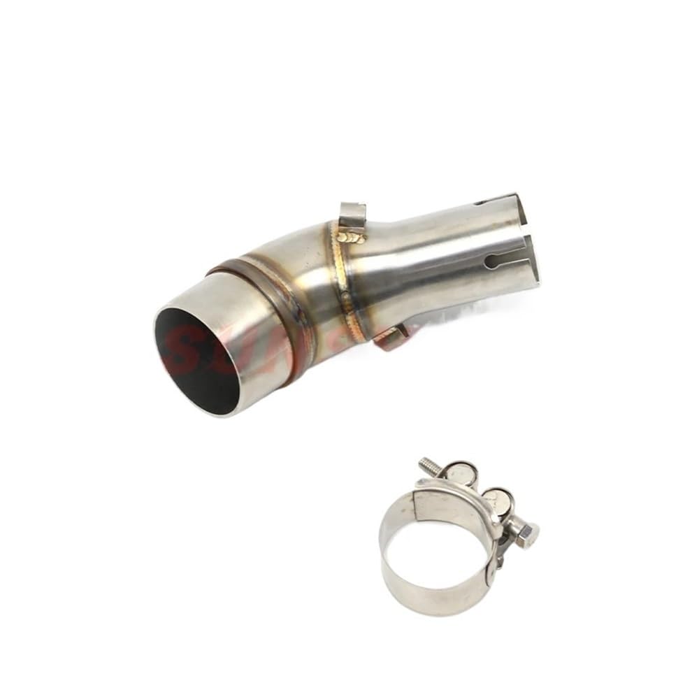 BIKKJBK Motorrad Schalldämpfer Für ER6N ER6F Für NI&nja 650 650R Z650 Auspuff Motorrad Mittelrohr Verbindungsrohr Halb Blau Edelstahl Auspuff Slip On BIKKJBK Motorrad Schalldämpfer Für ER6N ER6F Für NI&nja 650 650R Z650 Auspuff Motorrad Mittelrohr Verbindungsrohr Halb Blau Edelstahl Auspuff Slip On von BIKKJBK