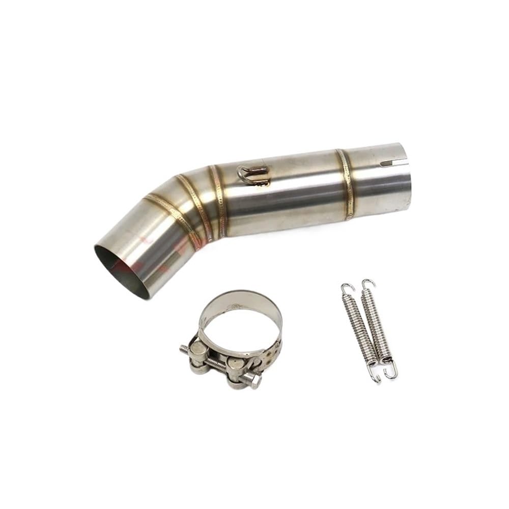 BIKKJBK Motorrad Schalldämpfer Für K5 GSXR1000 600 K6 K7 DL1000 Slip On Auspuff Mittelrohr Motorrad Schalldämpfer Verbindungsglied Motocross Pitbike Rohr Stahl BIKKJBK Motorrad Schalldämpfer Für K5 GSXR1000 600 K6 K7 DL1000 Slip On Auspuff Mittelrohr Motorrad Schalldämpfer Verbindungsglied Motocross Pitbike Rohr Stahl von BIKKJBK