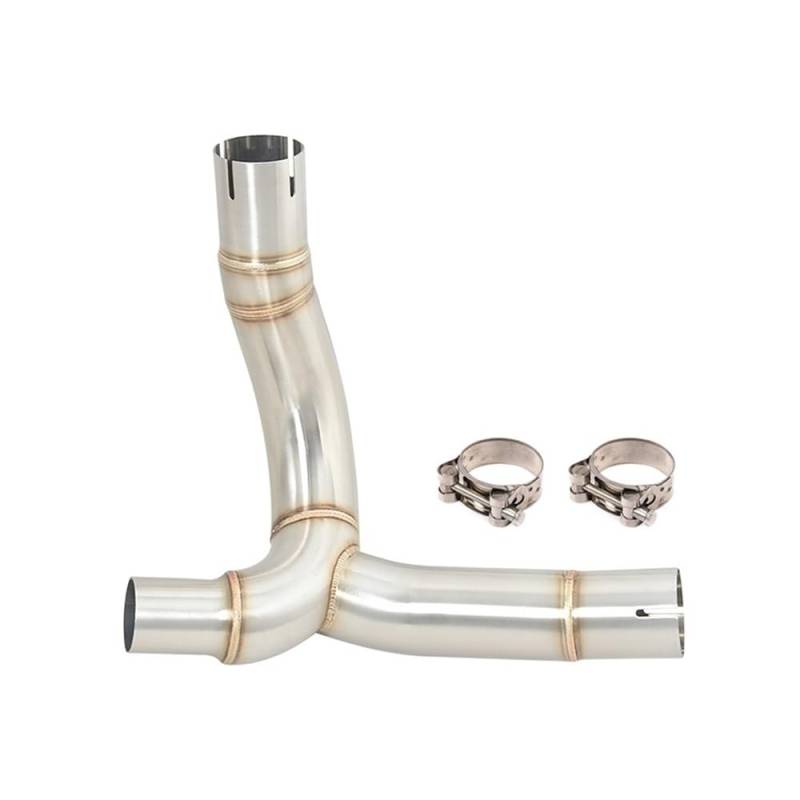 BIKKJBK Motorrad Schalldämpfer Für Monster 937 950 2021-2023 Motorrad Auspuff Ändern Mid Link Rohr Verbinden Original Schalldämpfer Motocross von BIKKJBK