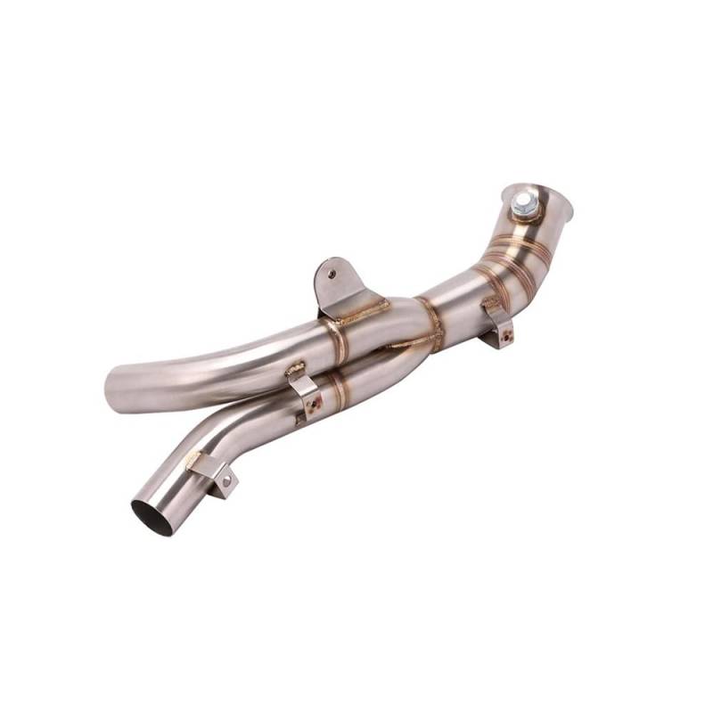 BIKKJBK Motorrad Schalldämpfer Für R1 2009-2014 YZF-R1 YZF R1 R1 Rohr Motorrad Auspuff Link Rohr R1 Auspuff R1 Schalldämpfer von BIKKJBK