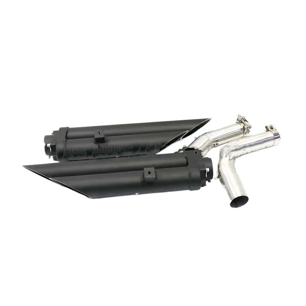 BIKKJBK Motorrad Schalldämpfer Für R1YZF R1 2004 2005 2006 2007 2008 2009 2010 2012 2013 2014 Universal Dual-Outlet Motorrad Auspuff Schalldämpfer Rohr BIKKJBK Motorrad Schalldämpfer Für R1YZF R1 2004 2005 2006 2007 2008 2009 2010 2012 2013 2014 Universal Dual-Outlet Motorrad Auspuff Schalldämpfer Rohr von BIKKJBK
