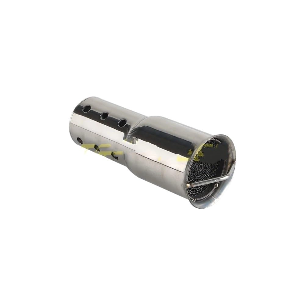 BIKKJBK Motorrad Schalldämpfer Für Universal Motorrad 51mm Rohr Schalldämpfer Noise Sound Eliminator Teile BIKKJBK Motorrad Schalldämpfer Für Universal Motorrad 51mm Rohr Schalldämpfer Noise Sound Eliminator Teile von BIKKJBK