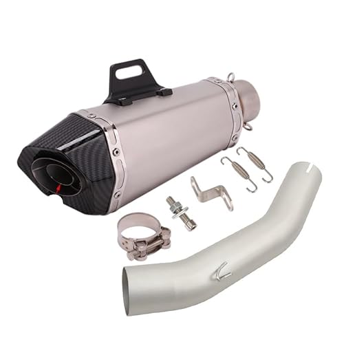 BIKKJBK Motorrad Schalldämpfer Für VFR800F VFR800X VFR 800 XF 2014-2020 Motorradauspuff Modifizieren Sie Das Verbindungsrohr Mit Schalldämpfer Moto BIKKJBK Motorrad Schalldämpfer Für VFR800F VFR800X VFR 800 XF 2014-2020 Motorradauspuff Modifizieren Sie Das Verbindungsrohr Mit Schalldämpfer Moto von BIKKJBK