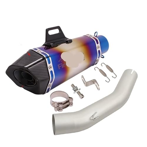 BIKKJBK Motorrad Schalldämpfer Für VFR800F VFR800X VFR 800 XF 2014-2020 Motorradauspuff Modifizieren Sie Das Verbindungsrohr Mit Schalldämpfer Moto BIKKJBK Motorrad Schalldämpfer Für VFR800F VFR800X VFR 800 XF 2014-2020 Motorradauspuff Modifizieren Sie Das Verbindungsrohr Mit Schalldämpfer Moto von BIKKJBK