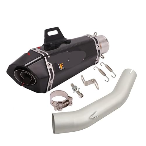 BIKKJBK Motorrad Schalldämpfer Für VFR800F VFR800X VFR 800 XF 2014-2020 Motorradauspuff Modifizieren Sie Das Verbindungsrohr Mit Schalldämpfer Moto BIKKJBK Motorrad Schalldämpfer Für VFR800F VFR800X VFR 800 XF 2014-2020 Motorradauspuff Modifizieren Sie Das Verbindungsrohr Mit Schalldämpfer Moto von BIKKJBK