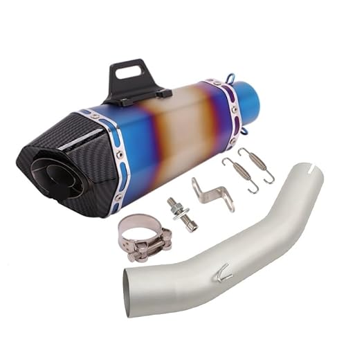 BIKKJBK Motorrad Schalldämpfer Für VFR800F VFR800X VFR 800 XF 2014-2020 Motorradauspuff Modifizieren Sie Das Verbindungsrohr Mit Schalldämpfer Moto BIKKJBK Motorrad Schalldämpfer Für VFR800F VFR800X VFR 800 XF 2014-2020 Motorradauspuff Modifizieren Sie Das Verbindungsrohr Mit Schalldämpfer Moto von BIKKJBK