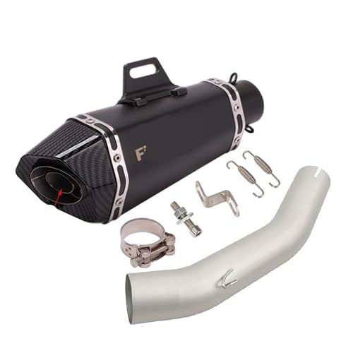 BIKKJBK Motorrad Schalldämpfer Für VFR800F VFR800X VFR 800 XF 2014-2020 Motorradauspuff Modifizieren Sie Das Verbindungsrohr Mit Schalldämpfer Moto BIKKJBK Motorrad Schalldämpfer Für VFR800F VFR800X VFR 800 XF 2014-2020 Motorradauspuff Modifizieren Sie Das Verbindungsrohr Mit Schalldämpfer Moto von BIKKJBK
