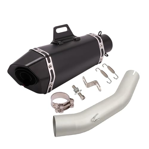 BIKKJBK Motorrad Schalldämpfer Für VFR800F VFR800X VFR 800 XF 2014-2020 Motorradauspuff Modifizieren Sie Das Verbindungsrohr Mit Schalldämpfer Moto BIKKJBK Motorrad Schalldämpfer Für VFR800F VFR800X VFR 800 XF 2014-2020 Motorradauspuff Modifizieren Sie Das Verbindungsrohr Mit Schalldämpfer Moto von BIKKJBK