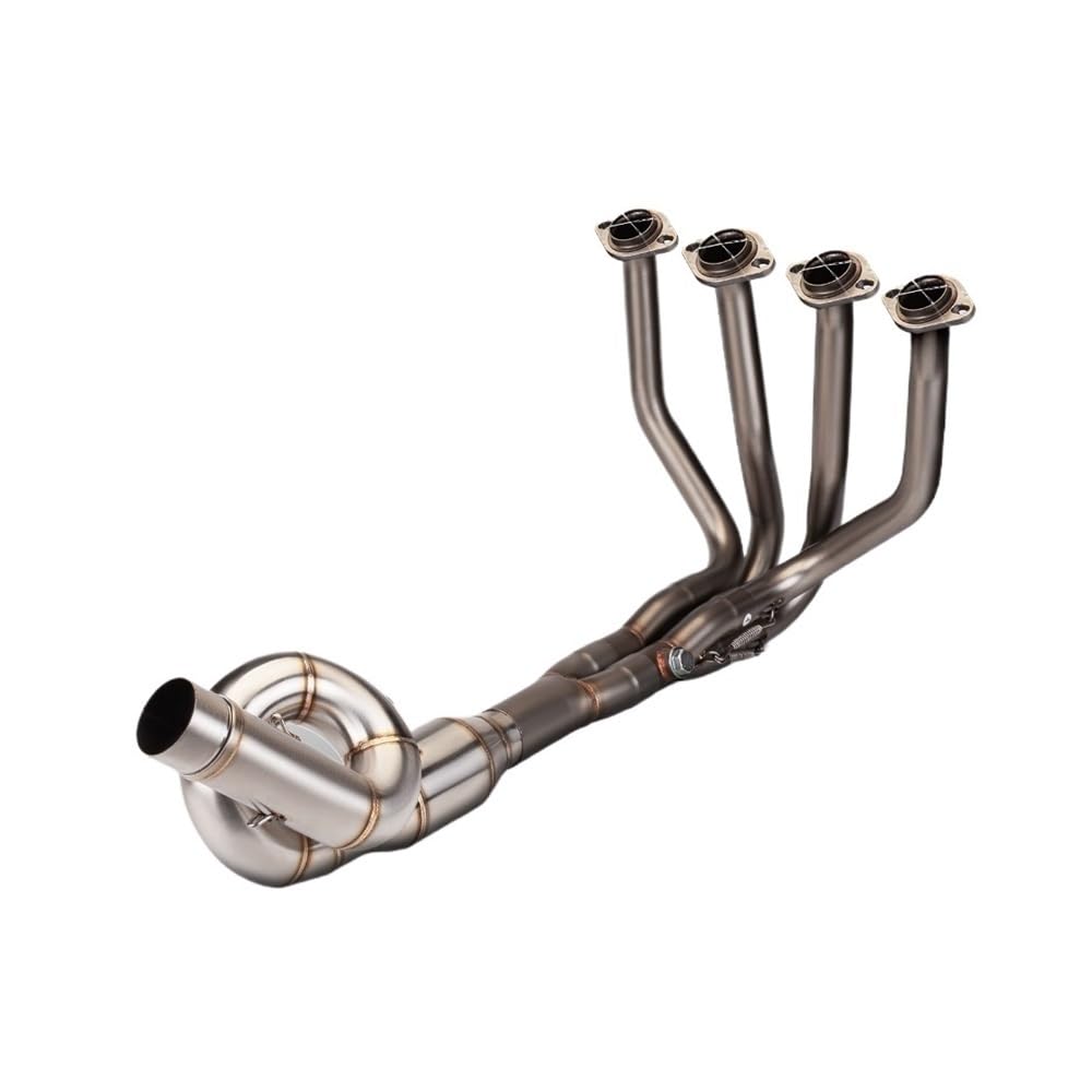 BIKKJBK Motorrad Schalldämpfer Für Z750 Z800 Auspuff Voller Motorradschalldämpfer Vorne Mittelrohr Modifizierter Slip-on Edelstahlrohr 51mm BIKKJBK Motorrad Schalldämpfer Für Z750 Z800 Auspuff Voller Motorradschalldämpfer Vorne Mittelrohr Modifizierter Slip-on Edelstahlrohr 51mm von BIKKJBK