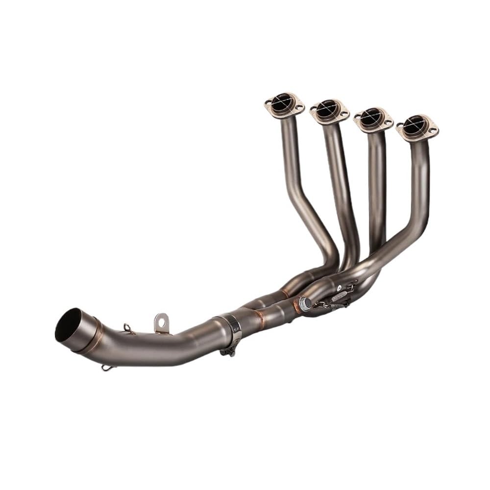 BIKKJBK Motorrad Schalldämpfer Für Z750 Z800 Auspuff Voller Motorradschalldämpfer Vorne Mittelrohr Modifizierter Slip-on Edelstahlrohr 51mm BIKKJBK Motorrad Schalldämpfer Für Z750 Z800 Auspuff Voller Motorradschalldämpfer Vorne Mittelrohr Modifizierter Slip-on Edelstahlrohr 51mm von BIKKJBK