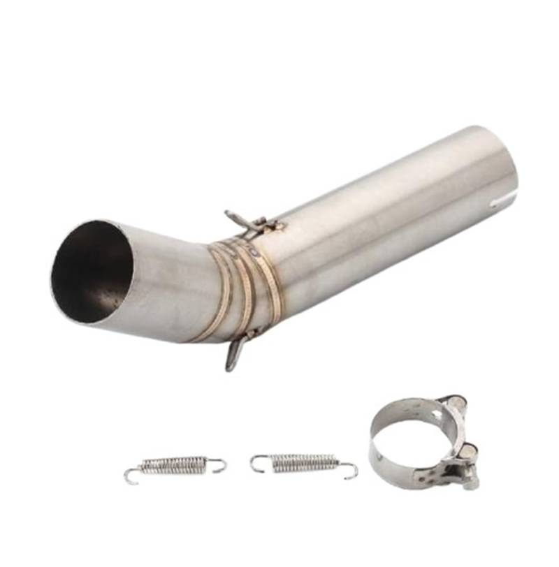 BIKKJBK Motorrad Schalldämpfer K7 GSXR 600 750 GSXR700 GSXR750 Motorrad Auspuff Mittelglied Rohr Slip On Für GSX R600 R700 R750 K7 von BIKKJBK