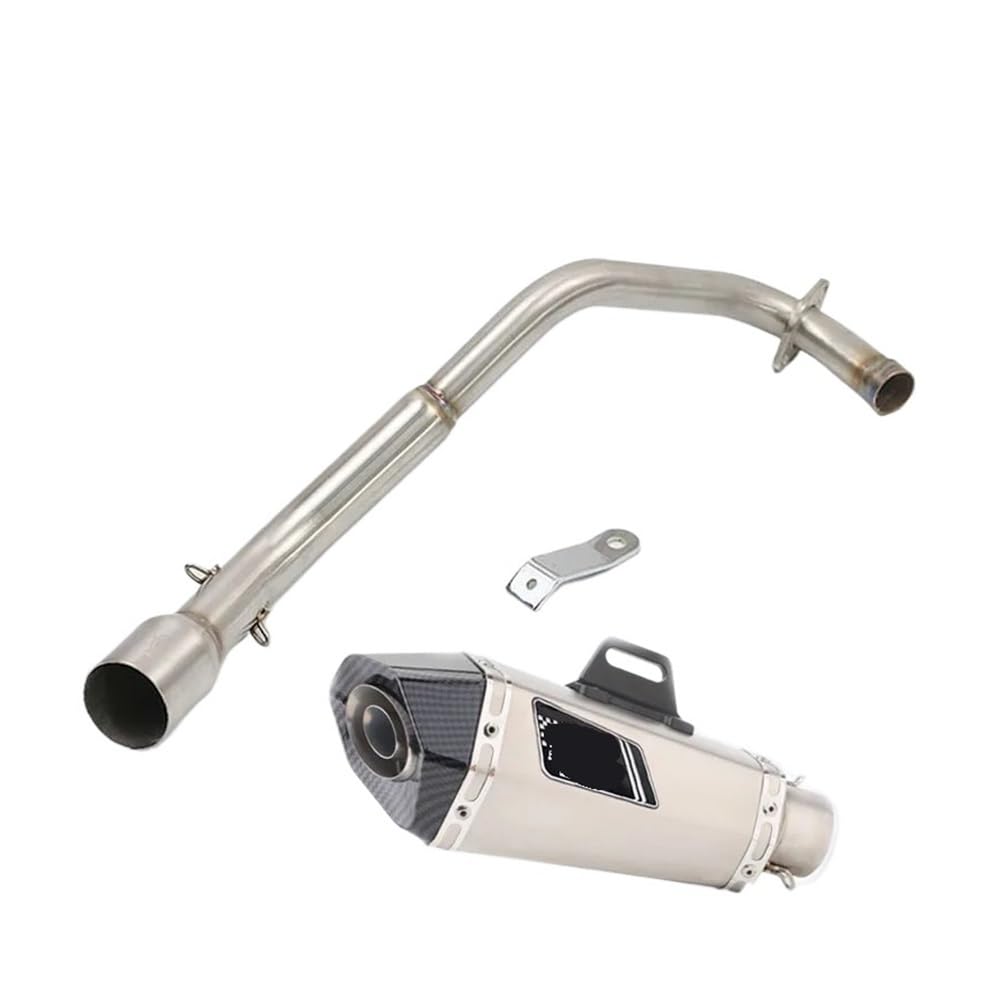 BIKKJBK Motorrad Schalldämpfer MSX125 Motorradauspuff Vollschalldämpfer Modifiziert Für GROM MSX125 2013 2014 2015 2016 2017 2018 2019 2020 BIKKJBK Motorrad Schalldämpfer MSX125 Motorradauspuff Vollschalldämpfer Modifiziert Für GROM MSX125 2013 2014 2015 2016 2017 2018 2019 2020 von BIKKJBK