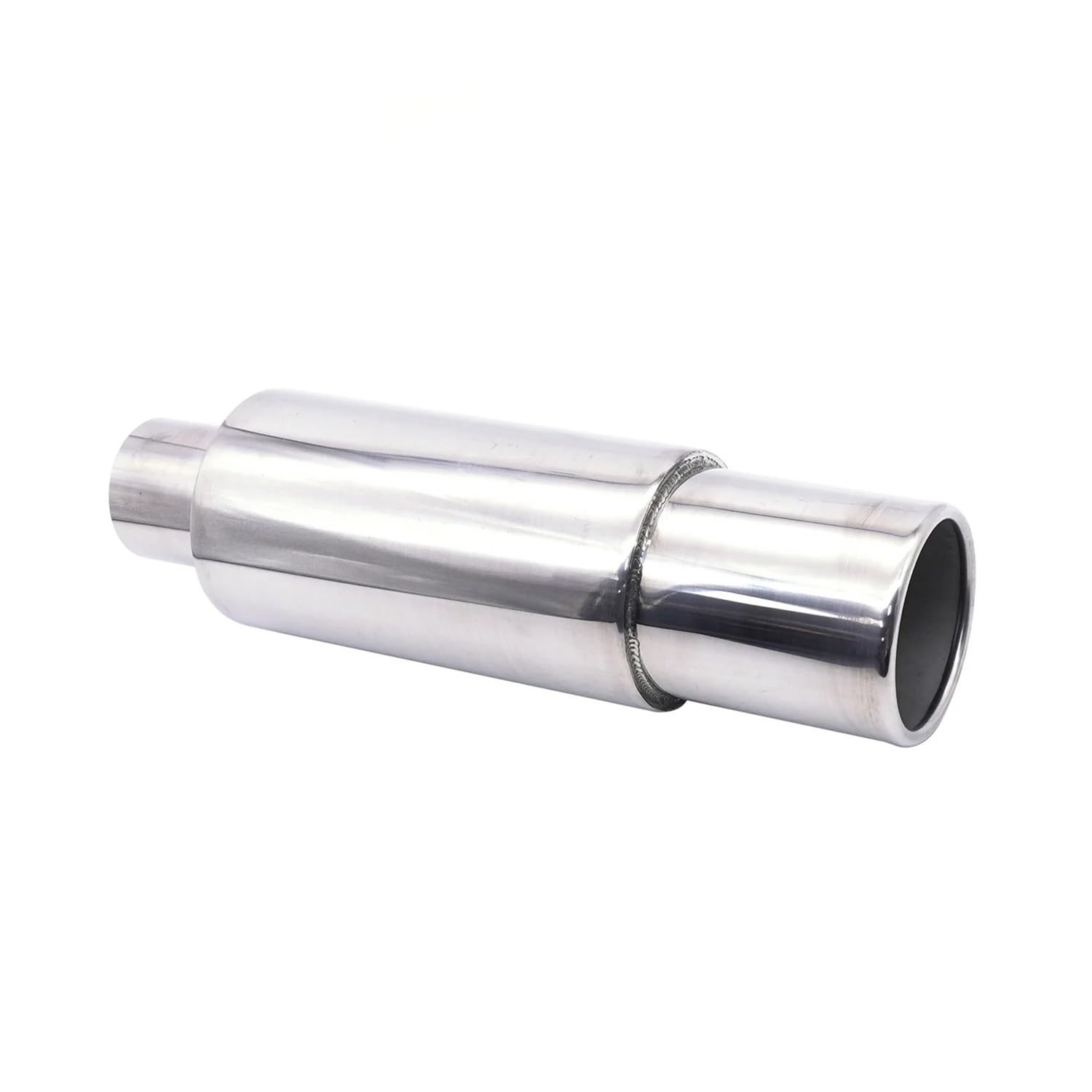 BIKKJBK Motorrad Schalldämpfer Modifikation Auspuffrohr Edelstahl Endtrommel Rund Trommel Ring Trommel Gerade Motorrad Universal Zubehör BIKKJBK Motorrad Schalldämpfer Modifikation Auspuffrohr Edelstahl Endtrommel Rund Trommel Ring Trommel Gerade Motorrad Universal Zubehör von BIKKJBK